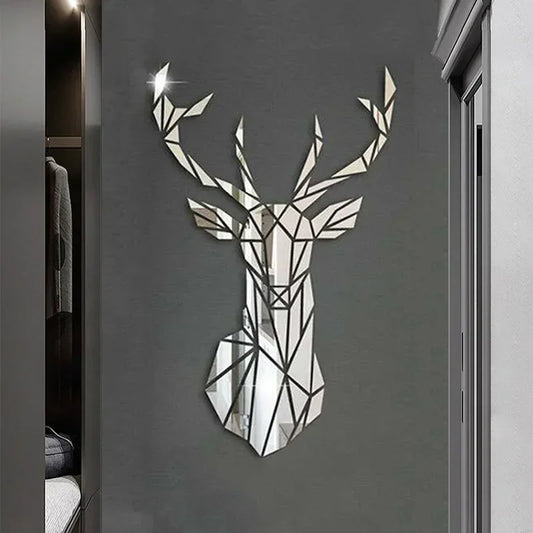 3D Mirror Wall Stickers Nordic Style